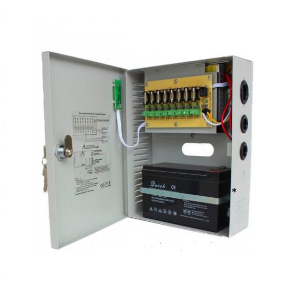 MEC | Power Supply – biztonságtechnikai osztópaneles tápegység