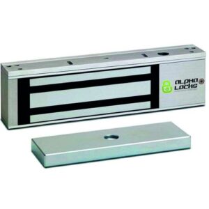 Elektromágneses ajtózár - síkmágnes | 280kg tartóerő | LED-es